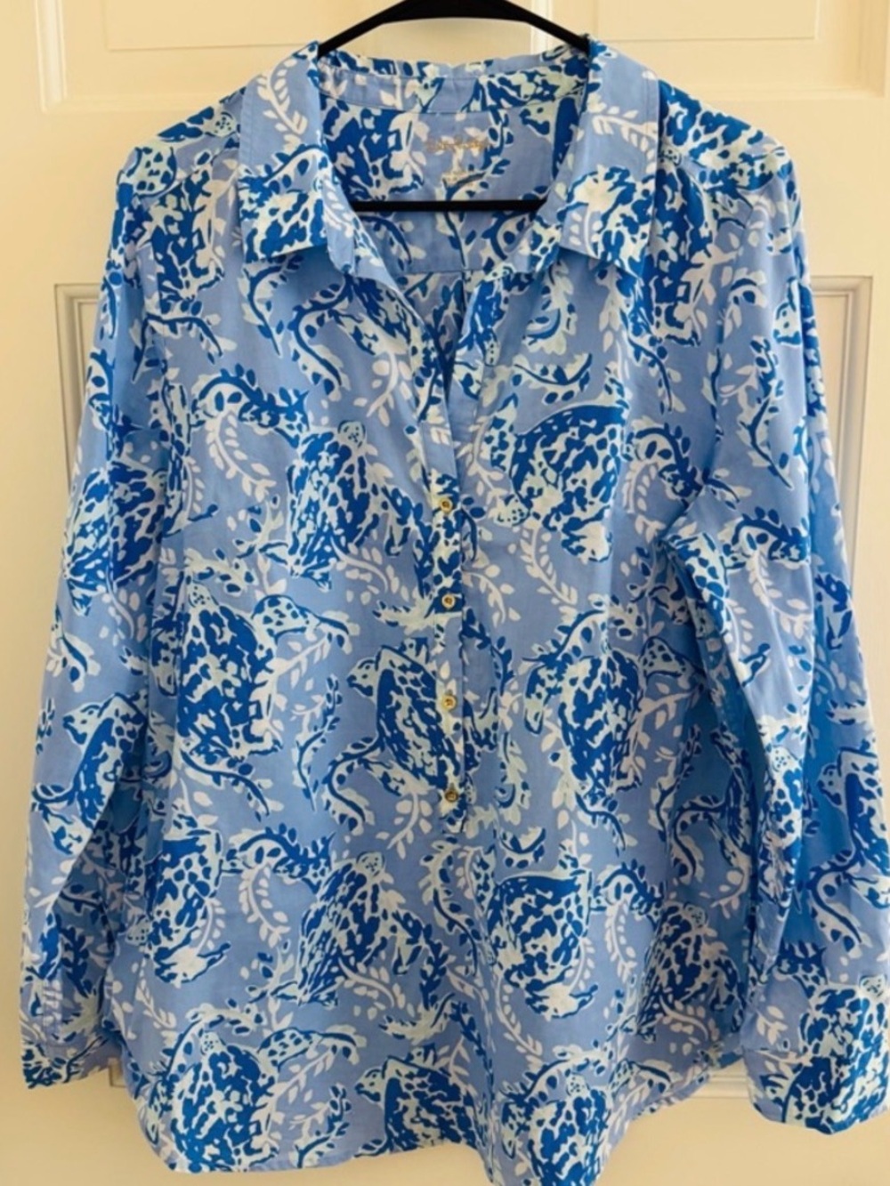 Lilly Pulitzer Tunic Shirt Size L